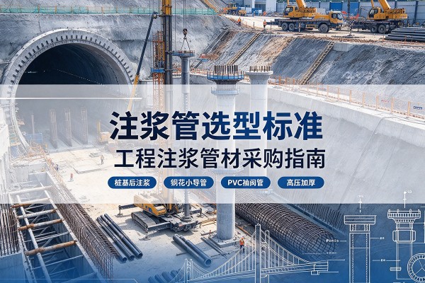 芷江注浆管选型标准