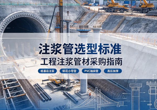 芷江注浆管选型标准